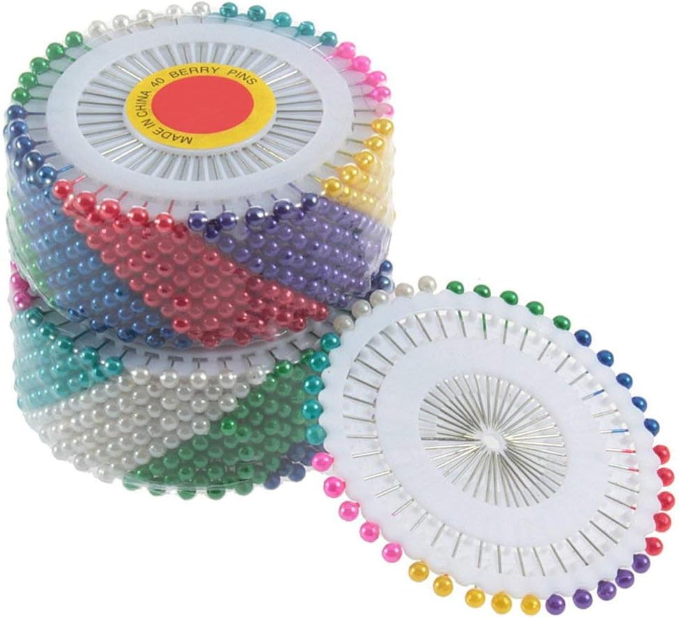 480Pcs Multi Round Pearl Head Dressmaking Pins Weddings Corsage Florists Sewing Tools Women Mini Ball Handmade Crafts Accessory