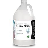 Froggy's Flakes Snow Machine Fluid, Extra Dry Formula Snow Fluid with 30 Feet Float/Drop, 1 Gallon