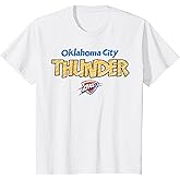 Kids NBA - Oklahoma City Thunder Team Scribble OKC Youth T-Shirt