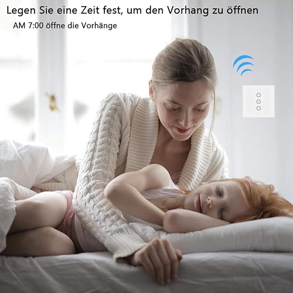 JinvooSmart Interruptor de mando a distancia inalmbrico WiFi compatible con Echo y funciona con Google Home Blanco