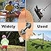 HomTop Magnet Fishing Rope with Carabiner - All Purpose Nylon High Strengte Cord Safety Rope - 65 Feet - Diameter 6mm - Approximately 1/4