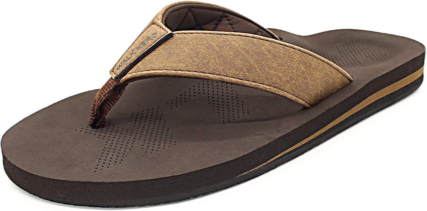best flip flops for flat feet men
