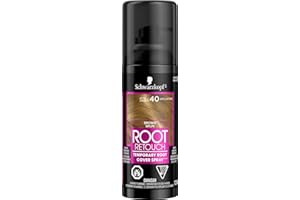 Schwarzkopf Root Retouch, Brown, Temporary Root Cover Spray, 120g, Instant Regrowth Coverage, Sweat and Rain Resistant