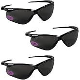 Kleenguard V60 Nemesis RX Safety Eyewear 22518, Smoke +2.0 Lens Bifocal (3 Pair)
