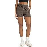 ODODOS Women's Lightweight Ripstop Athletic Shorts 3.5" - High Waisted Quick-Dry Workout Running Shorts with Pockets - 3.5"