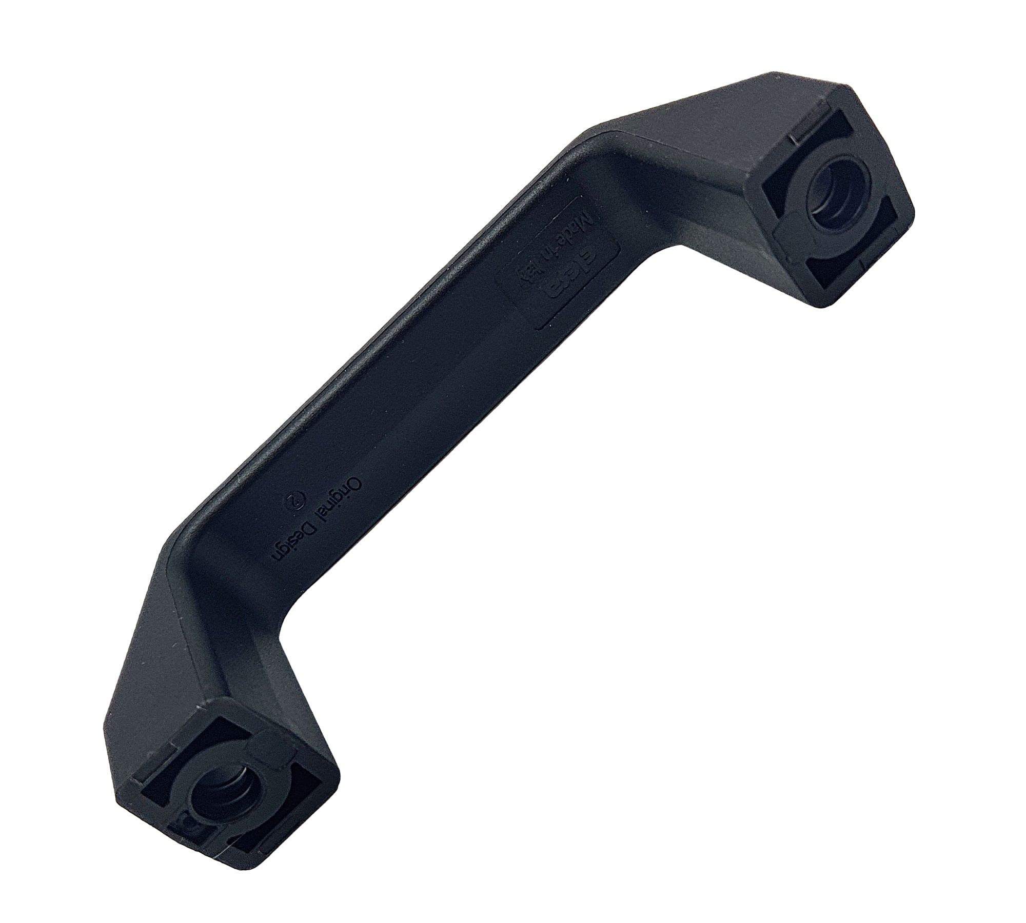 Industrial Drawer Pull Handle | Plastic Handle | Pack of 4 | 109 mm | Matte Black Plastic Pull Handle for Front Mounting | Plastic Drawer Pulls for Industrial Tools, Cabinets, Drawers
