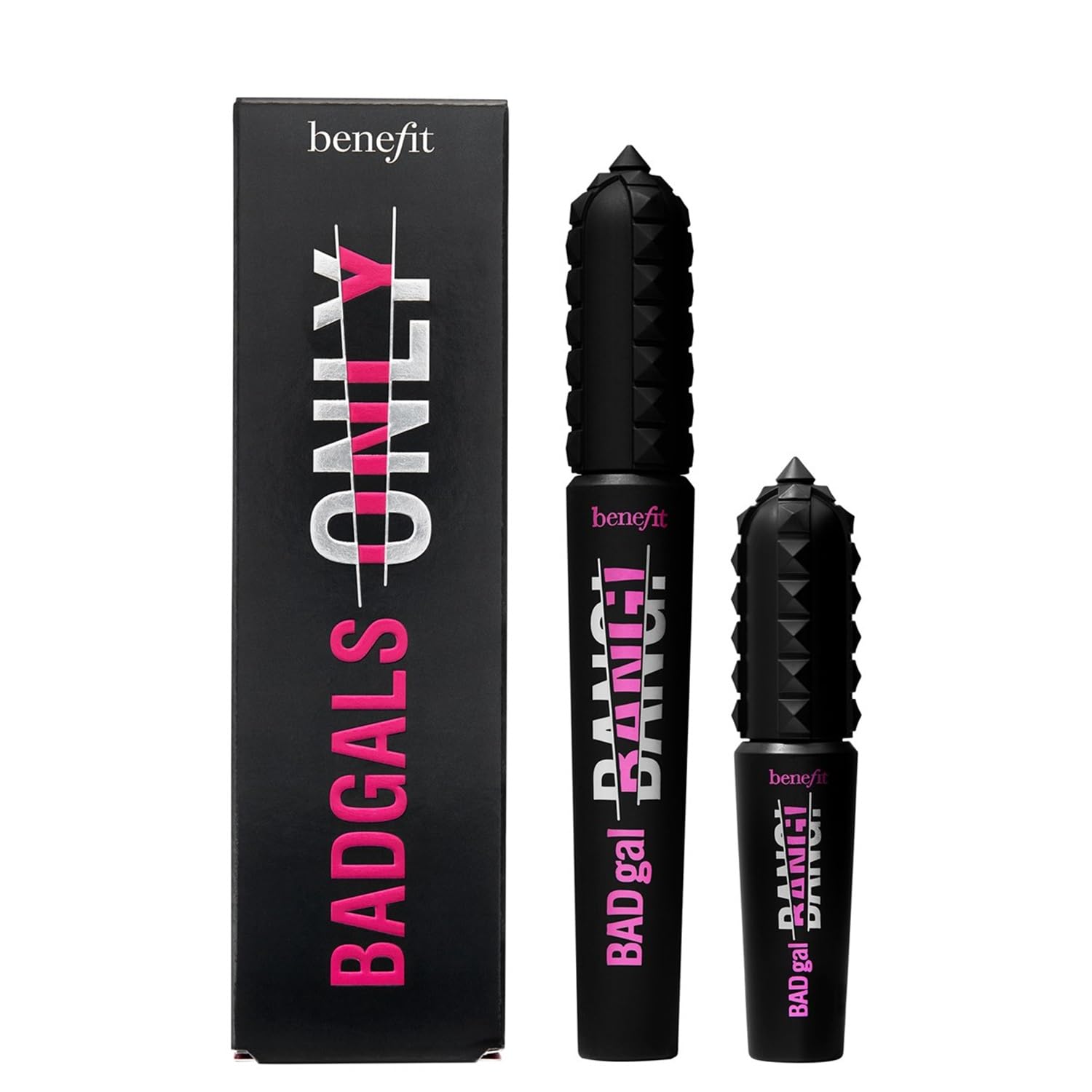 Benefit BADgals Only - Volumizing BADgals BANG! mascara set: full-size and mini