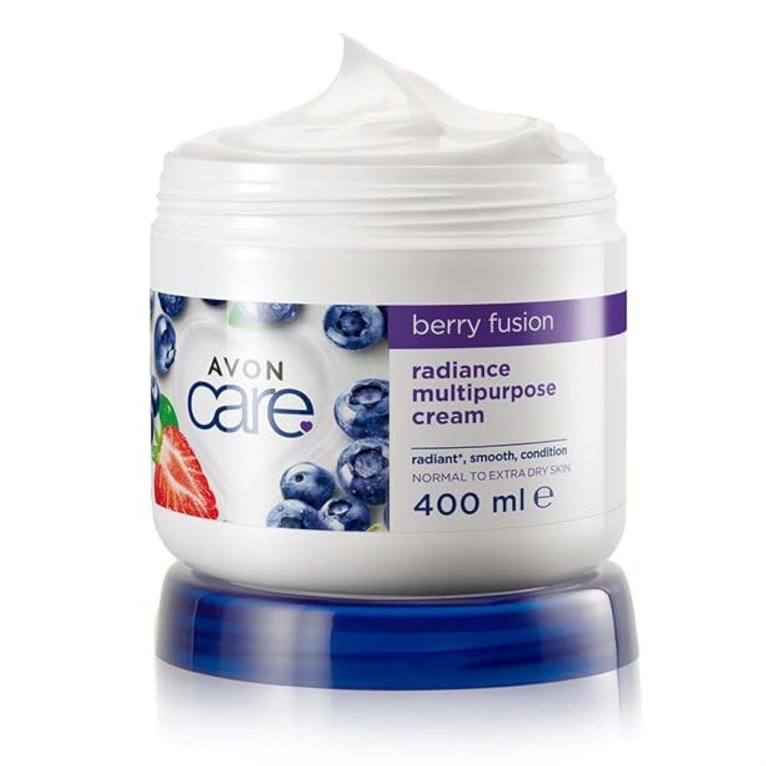 Avon Care Berry Fusion Radiance Multi-Purpose Cream 400ml Tub
