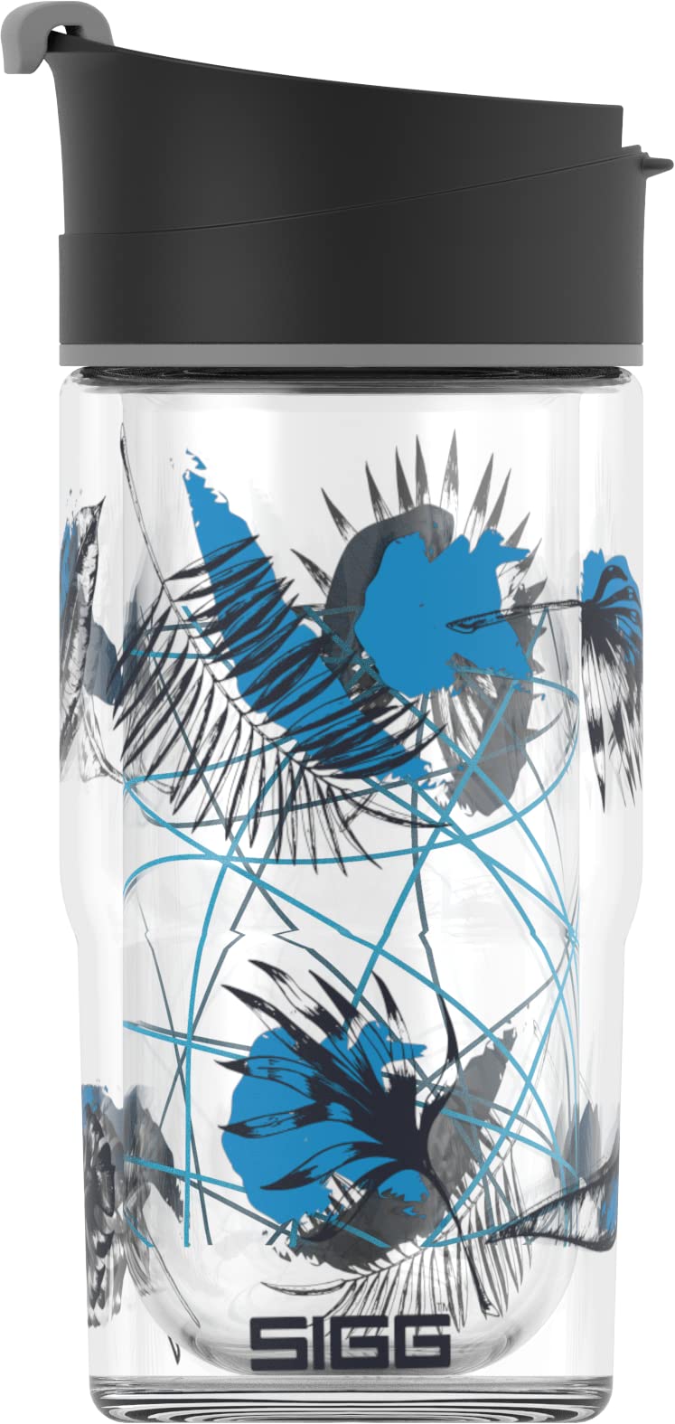 Sigg - Insulated Coffee Cup - Travel Mug Nova - with Flip Top - Dishwasher Safe - Leakproof - BPA Free - Heat Resistant - Broscilate Glass - Pink - 0.37 L