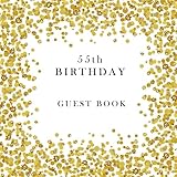 55th Birthday Guest Book by Creative Simple Books