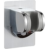 GwernKB Shower Head Holder Strong Adhesive No Drilling Wall Mount Adjustable Handheld Showerhead Bracket for RV Kids Bathroom