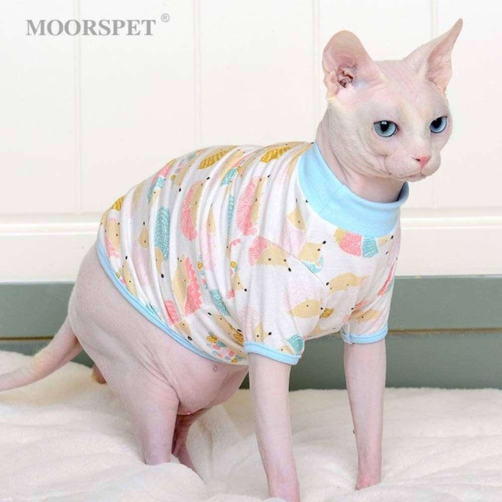 Amazon スフィンクスの服 猫の猫の服 猫の猫の服 猫の猫の服 春と夏の綿のシャツ100 のペットの服 Xiangen 服 アクセサリー 通販