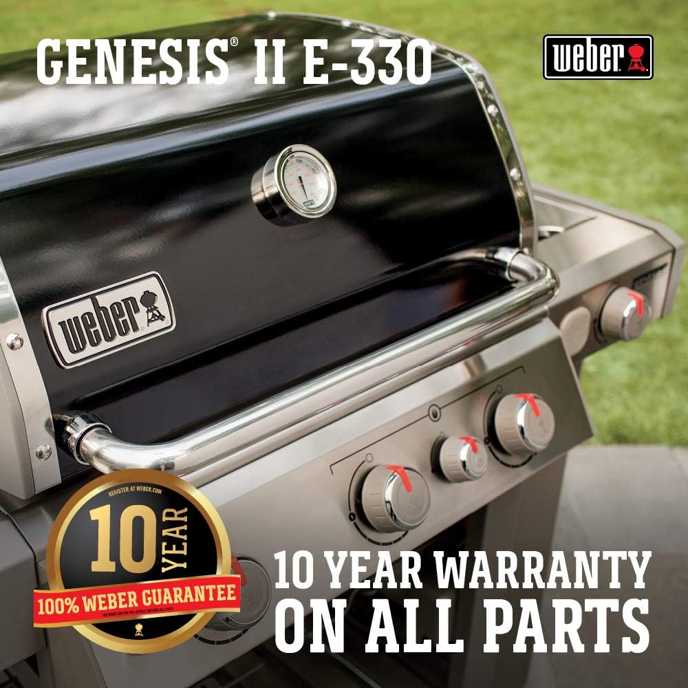 review Weber 61012001 Genesis II E-330 3-Burner Liquid Propane Grill, Black