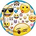 Emoji Party Supplies for 16: Includes Plates, Napkins, Hanging Banner, Swirl Decorations, Centerpieces