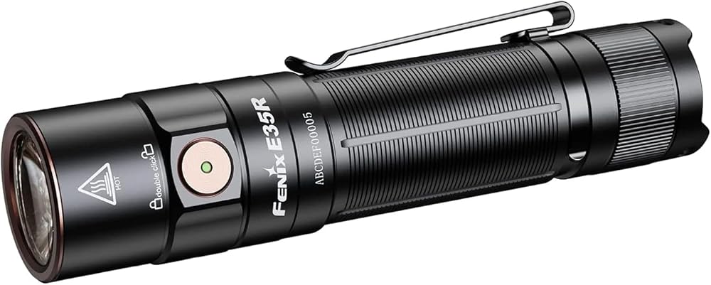 Fenix E35R Rechargeable Torch 3100 Lumens 260m USB-C IP68 21700 Battery
