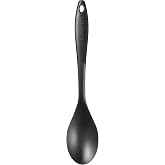 Cuisinart Curve Handle Nylon, Solid Spoon,Black