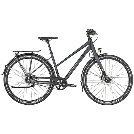 Bergamont Vitess N8 Belt Damen Trekking Fahrrad grau/schwarz 2019
