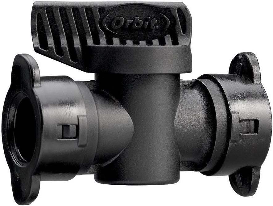 Drip Irrigation Tubing Adapter Orbit 2 Pack 1/2 Inch DripLock Coupling