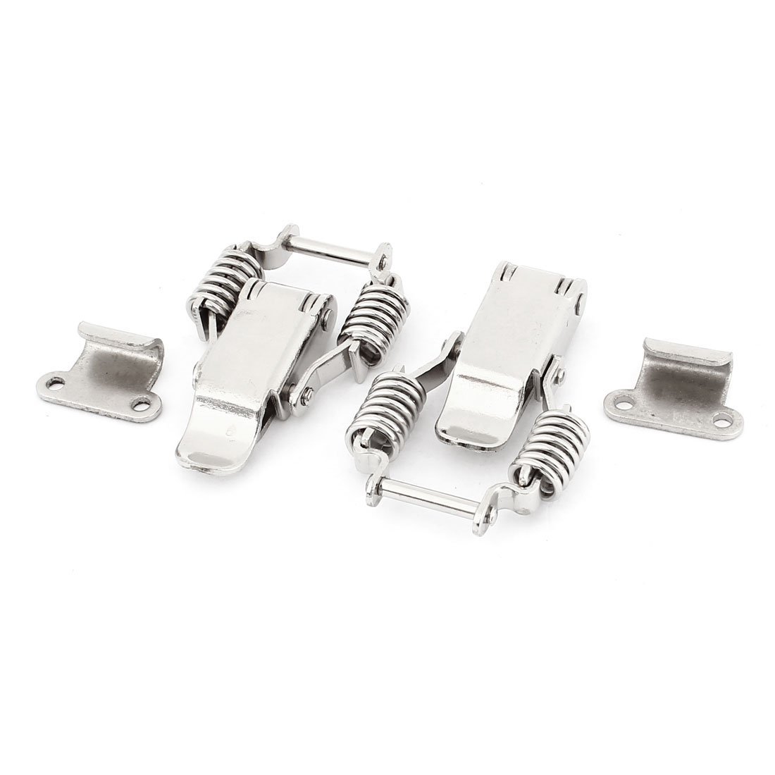 Sourcingmap 5.5cm Length Stainless Steel Toggle Latch Catch, Silver Tone, 2-Pack