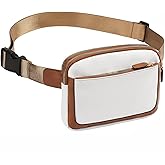 Mini Belt Bag for Women, RFID Small Fanny Pack, Womens Fashion Waist Packs with Extender Strap, Crossbody Bum Bags
