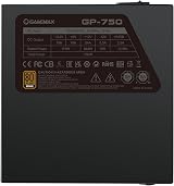 GameMax GP-Series 750W 80 Plus Bronze ATX Power Supply Fully Wired Black PSU view 6