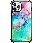 CASETiFY Ultra Impact Case for iPhone 12 Pro Max - Mermaid Water - Clear Black
