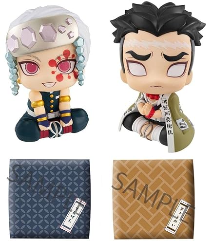 DEMON SLAYER LOOK Up PVC Sabito & Makomo Mini Figurine Set + Cadeau