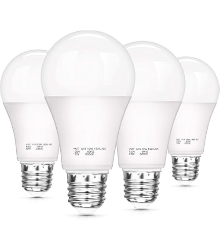 thumbnail image 2 of Endlessaislesstore 4-Pack Dusk To Dawn LED Light Bulbs, Outdoor Automatic On/Off A19 Sensor Bulb, 75W Equivalent, 5000K Daylight 2 of 4