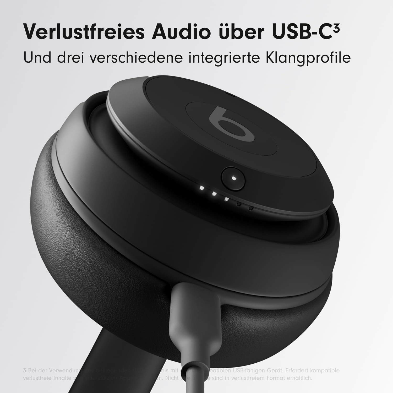 Beats Studio Pro – Komplett Kabellose Bluetooth Noise Cancelling Kopfhörer – Personalisiertes 3D Audio, USB-C verlustfreies Audio, Apple & Android Kompatibilität - Schwarz 5