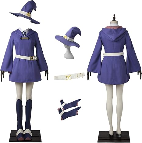 Amazon Mostfar コスプレ衣装 リトルウィッチアカデミア Little Witch Academia ワンガリ 魔女 ルーナノヴァ魔法学校制服 仮装 変装 全セット アニメ コスチューム Cosplay 豪華版 コスプレ 仮装 通販