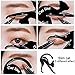 Eyeliner Stamp With Cat Eyeliner Stencils, Waterproof Long Lasting Liquid Eyeliner Pen Smudge proof Winged Eyeliner Stamp for Wing or Cat Eye