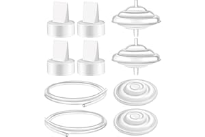 Maymom Pump Parts Compatible with Spectra S1 Spectra S2 Spectra 9 Plus Synergy Gold Incl Duckbill Valve Silicone Membrane Bac