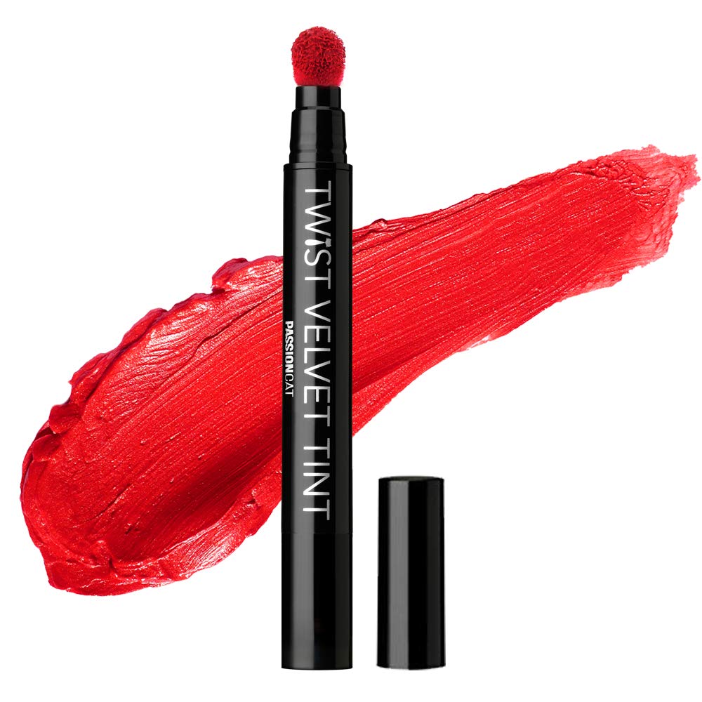 PASSIONCAT Twist Velvet Tint #2 (No.2) - Long Lasting Lip Stain for Lips and Cheek Tint Various Korea Velvet Plumping Lip Marker Lip tints