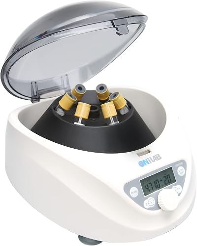 ONiLAB Lab Benchtop Centrifuge 6x15mL 300-5000rpm 2600xg RCF LCD Display