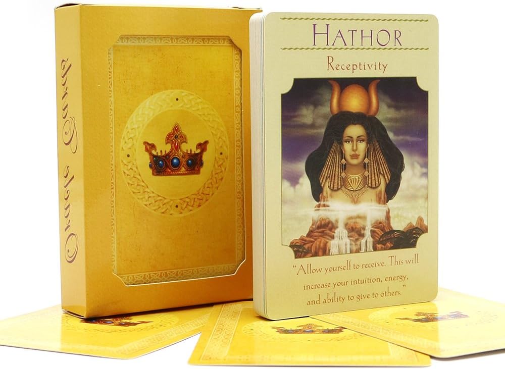 Oracle Decks - full English beauty oracle cards deck 44 cards, tarot cards guidance with E-book for family fun board game