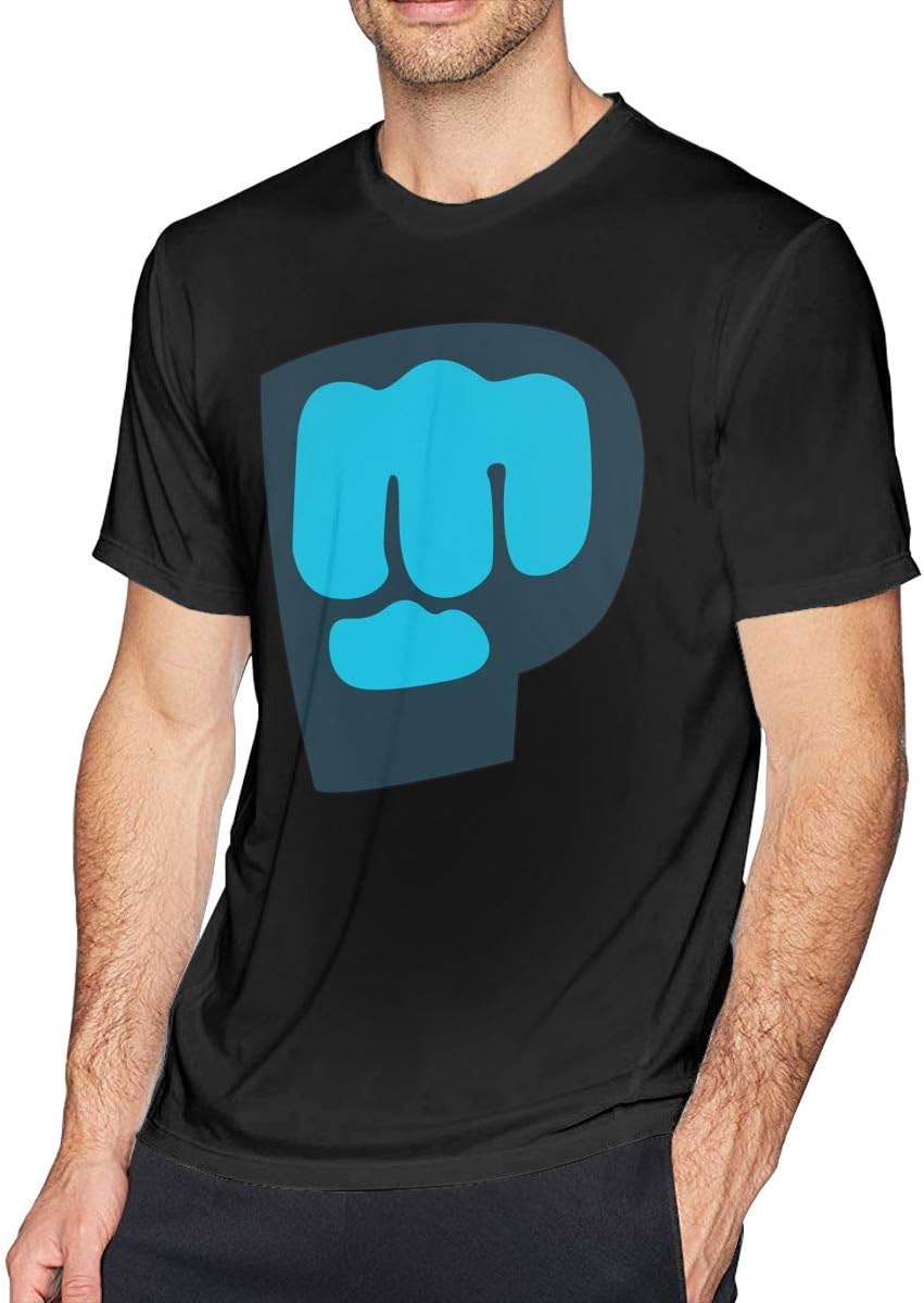 Mens Cool Best Pewdiepie Brofist Logo T-Shirt Black