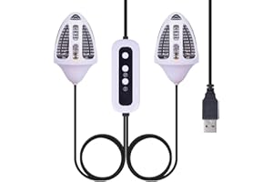 LUKIRCH Shoe Deodorizer Natural Resuable,Removing Odor and Gasses, Additional Drying Function with PTC Heater