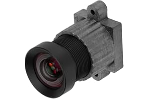 10MP Camera Lens, Wide Angle Single Board Lens Optical Focal Length M12, 4.35mm 10MP M12×P0.5 Fisheye Single Board Distortion