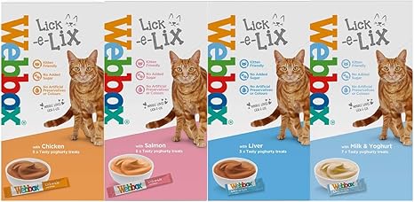 lick e lix cat yogurt