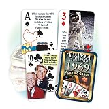 Flickback 1969 Trivia Playing Cards: 51st Birthday Gift
