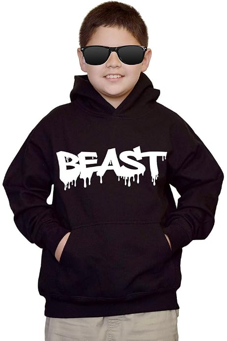 Interstate Apparel Gold Dripping Super Beast Men's Black Pullover Hoodie  Sweater Small Black at Amazon Men's Clothing store