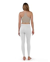 ODODOS Cross Waist Yoga Leggings with Inner Pocket
