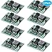 8 Pack Ultra Small MP1584EN DC-DC Buck Converter 3A Power Adjustable Module 24V to 12V 9V 5V 3V