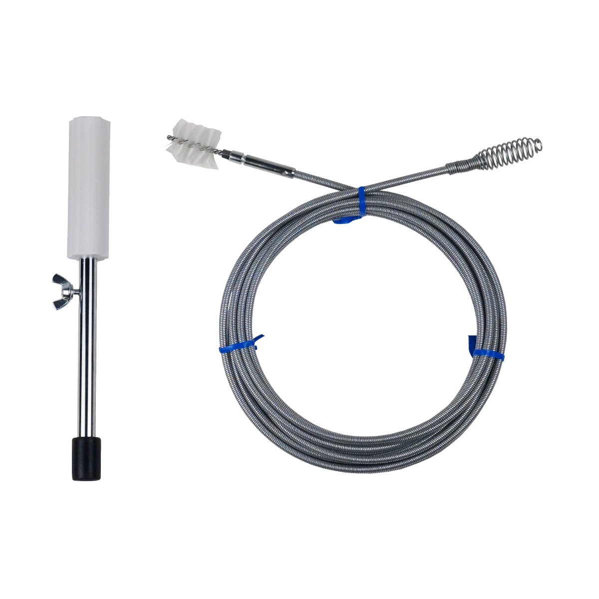 カクダイ ブラシつきパイプクリーナー 5m 排水管洗浄用 6055商品画像