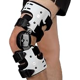 Orthomen OA Unloader Knee Brace for Medial Bone Pain &amp; Active Walking, Left | Mechanical 3-point offloading for targeted arthritis pain relief during active walking
