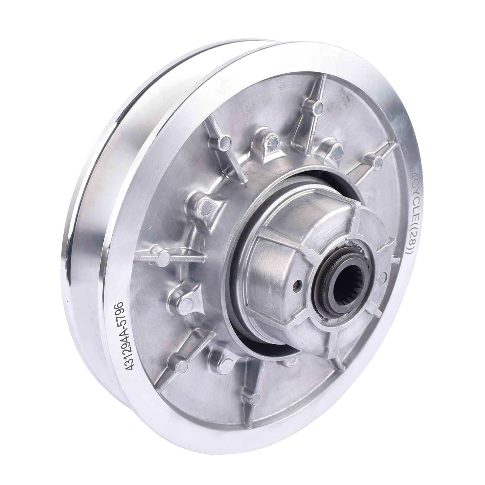 Photo 1 of 26301-G03 High Torque Rear Driven Clutch 28 Degree Replacement for EZGO Gas Golf Cart 4 Cycle 1991-2009 (Excludes RXV Models) - Weonefit