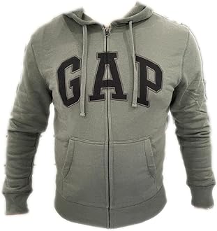 GAP Mens Fleece Arch Logo Full Zip 