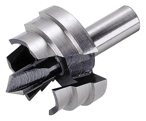 Wolfcraft 3759000 Spezialbohrer für glasfaserverstärkte Kunststoff-Spülen (GFK) Ø 28, 32, 35