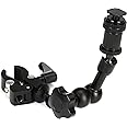 Zoom HRM-7 Handy Recorder Mount, 7-inch Arm, Clamp Mount, Designed to be Used With Zoom Portable Audio and Video Recorders