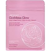 MENOLABS Goddess Glow Collagen Peptides Powder (Type I, III) - 14 Servings (280 g) - Menopause Supplements for Women with Hyaluronic Acid & Vitamin C - Unflavored